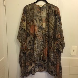 Beautiful printed Kimono